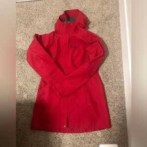 Marmot Women's Vibrant Raspberry Pink Rain Jacket Small